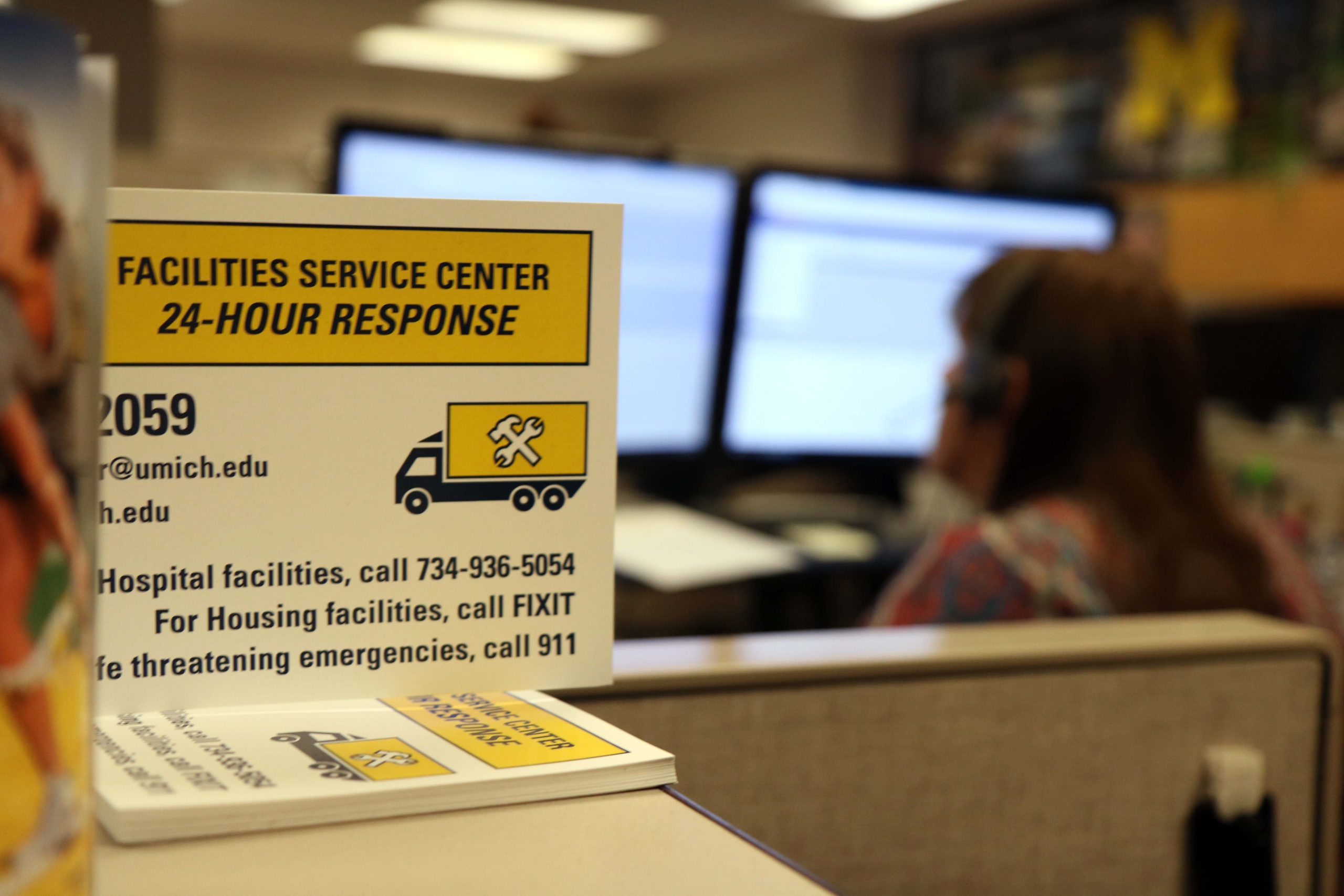 facilities services center card